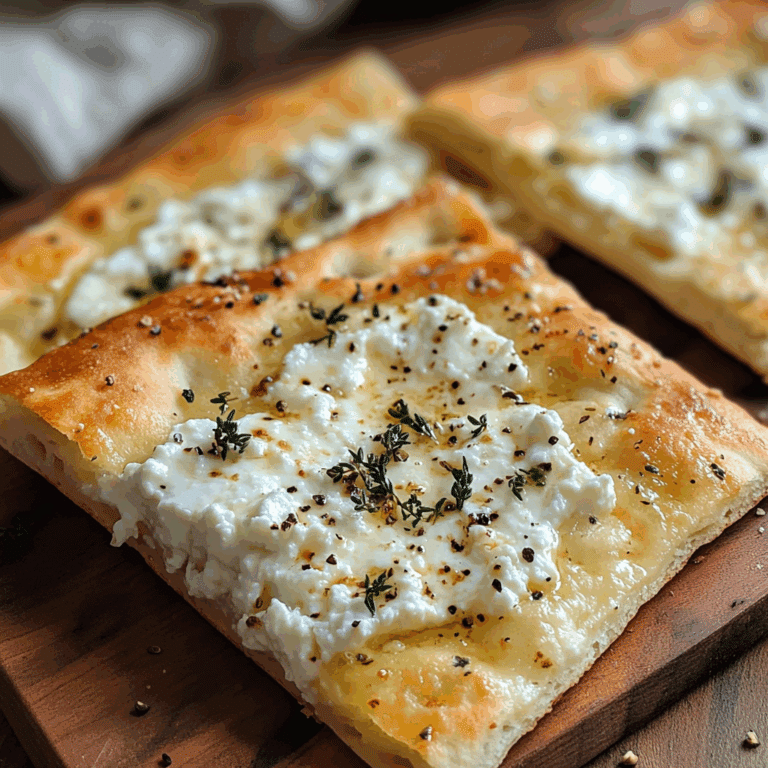 Cottage Cheese Flatbread