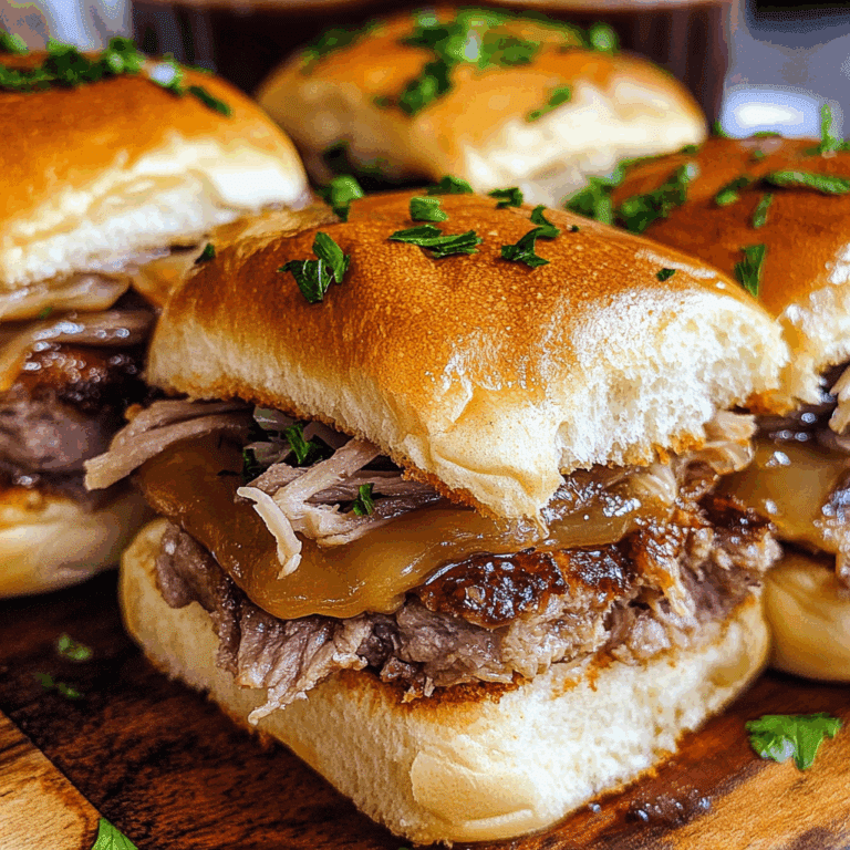 French Dip Sliders