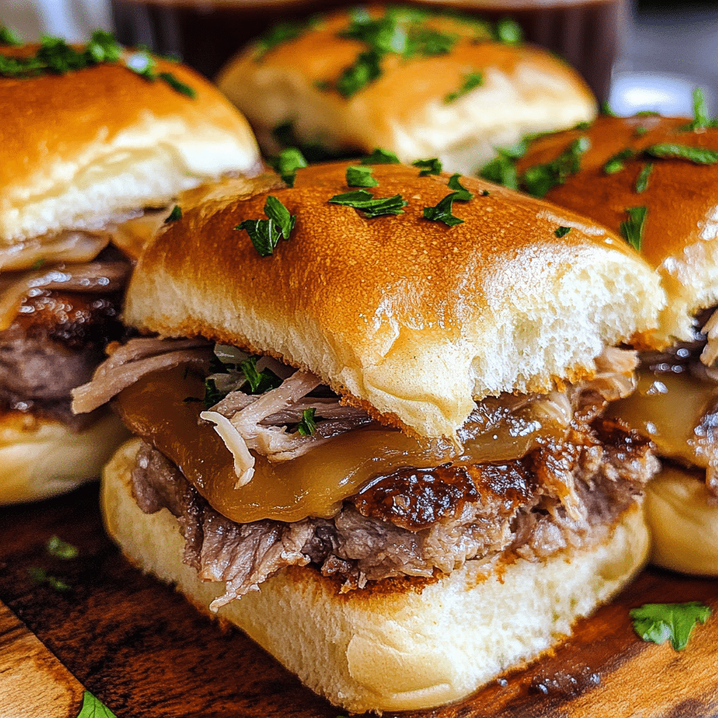 French Dip Sliders