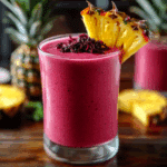 Hibiscus Tea Pineapple Smoothie