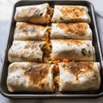 Sheet Pan Breakfast Burritos