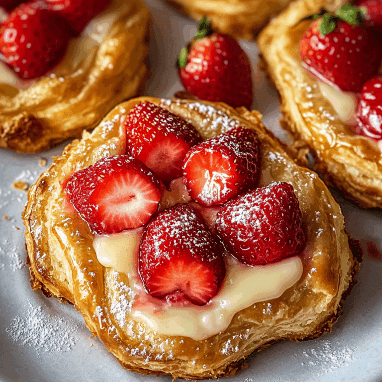 Strawberry Danish