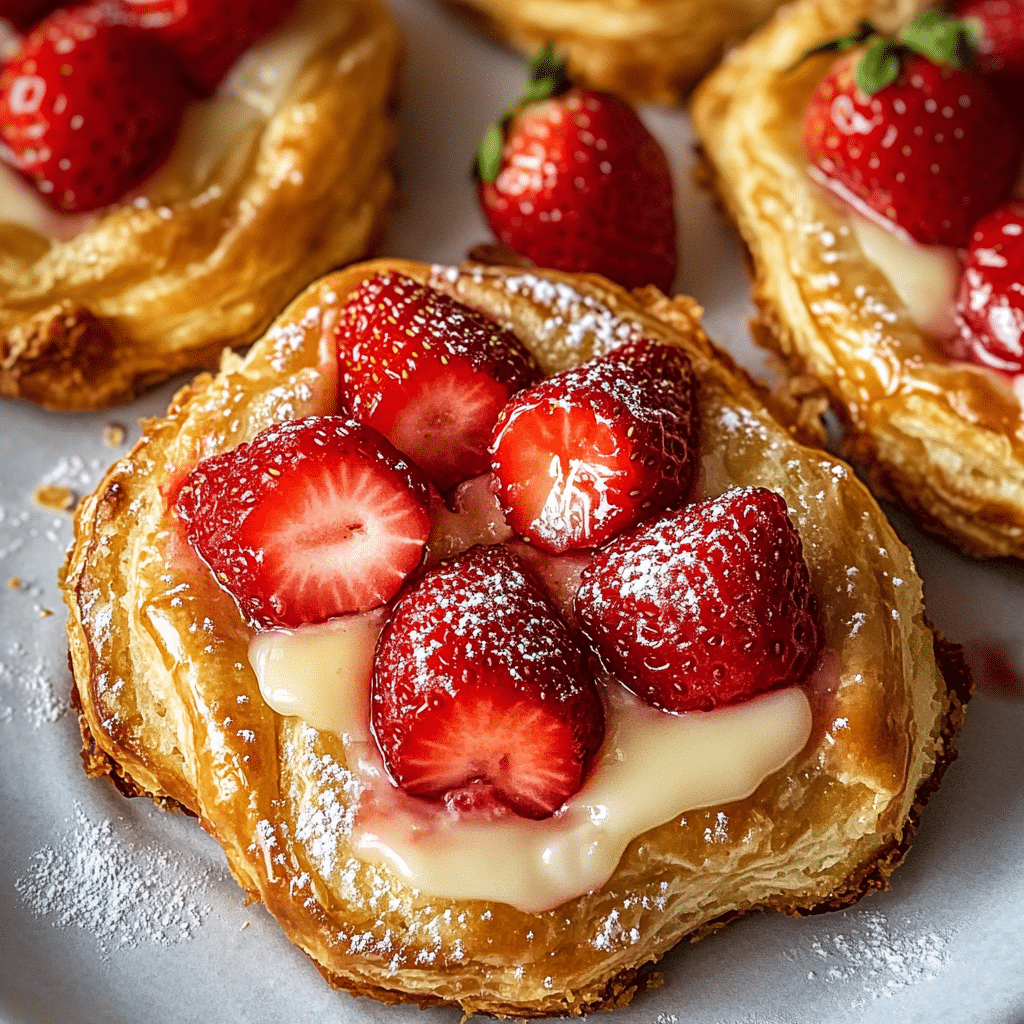 Strawberry Danish