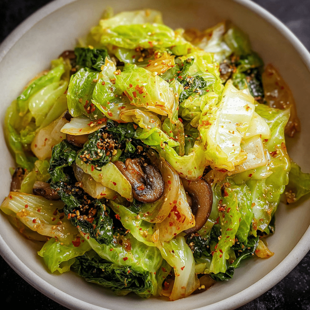 Asian Cabbage Stir Fry