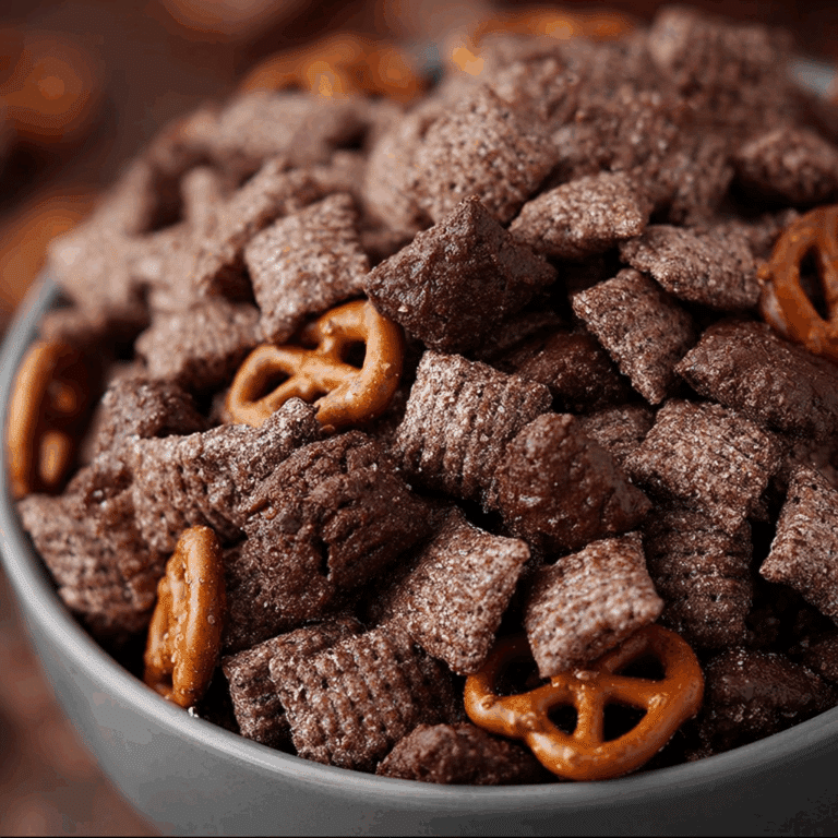 Brownie Batter Puppy Chow