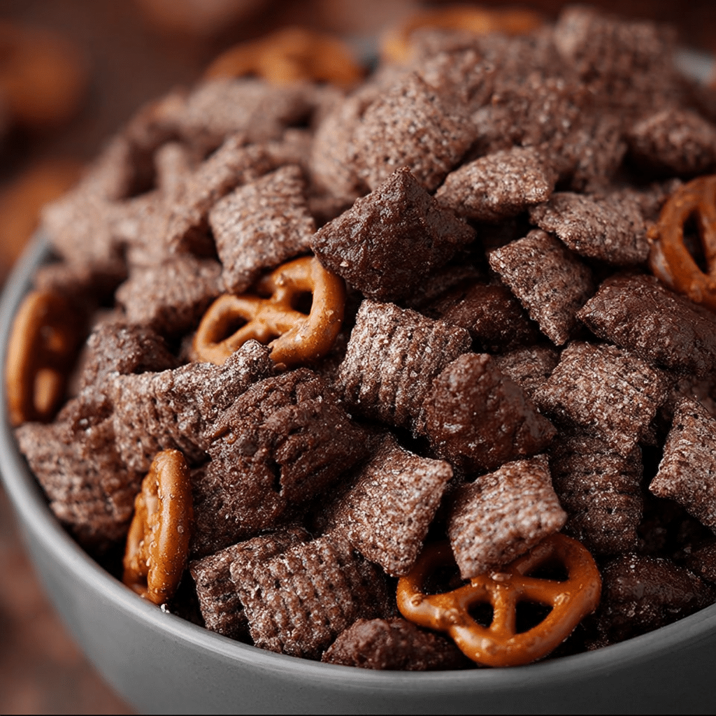 Brownie Batter Puppy Chow