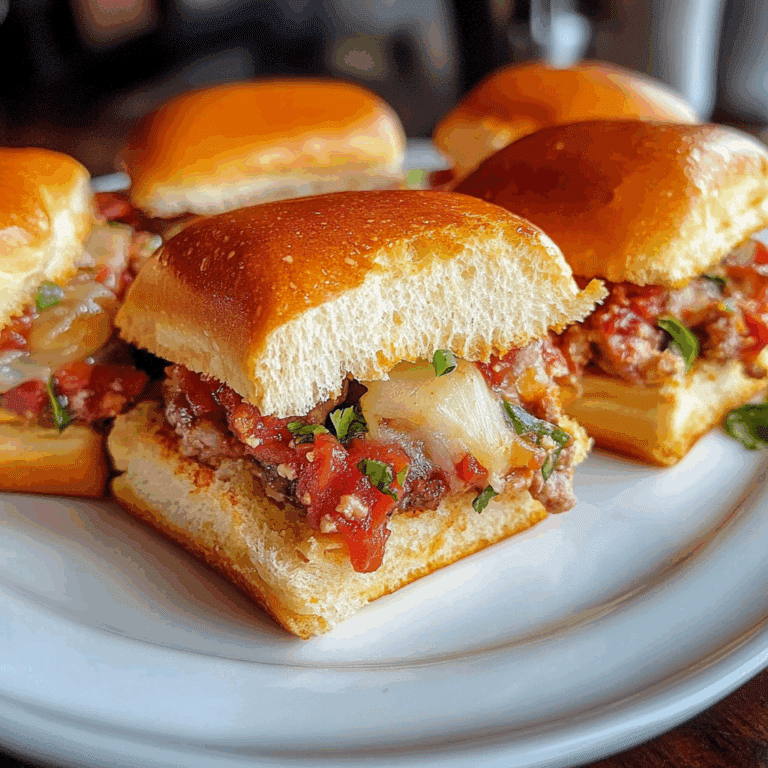 Crazy Good Chopped Italian Sliders