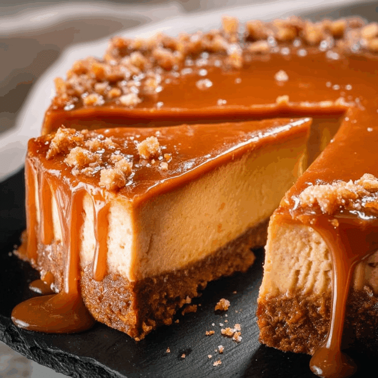 Dulce de Leche Cheesecake