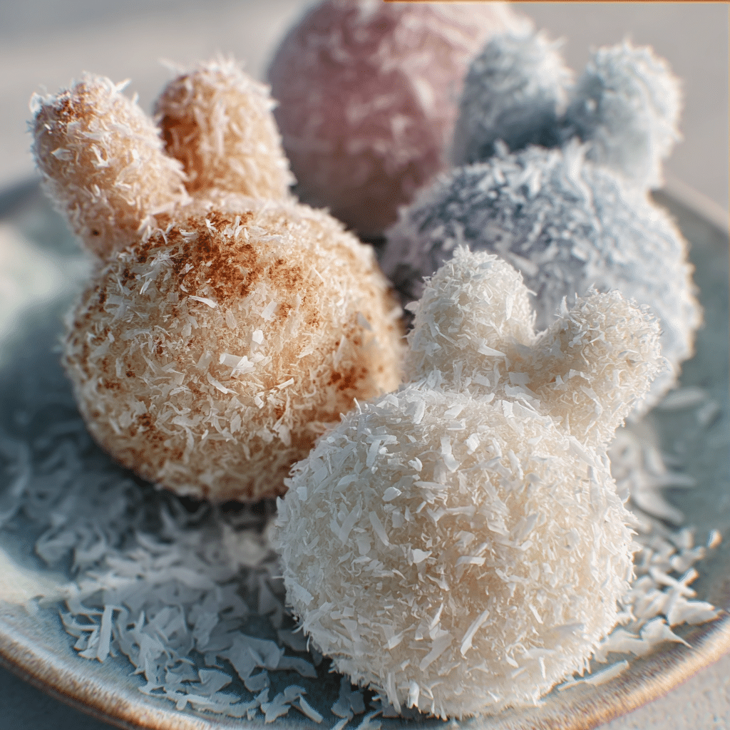 Easter Bunny Coconut Tails