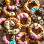 Easter Chocolate Pretzels