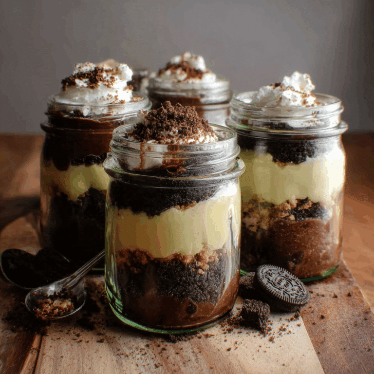 Easter Dirt Pudding Jars