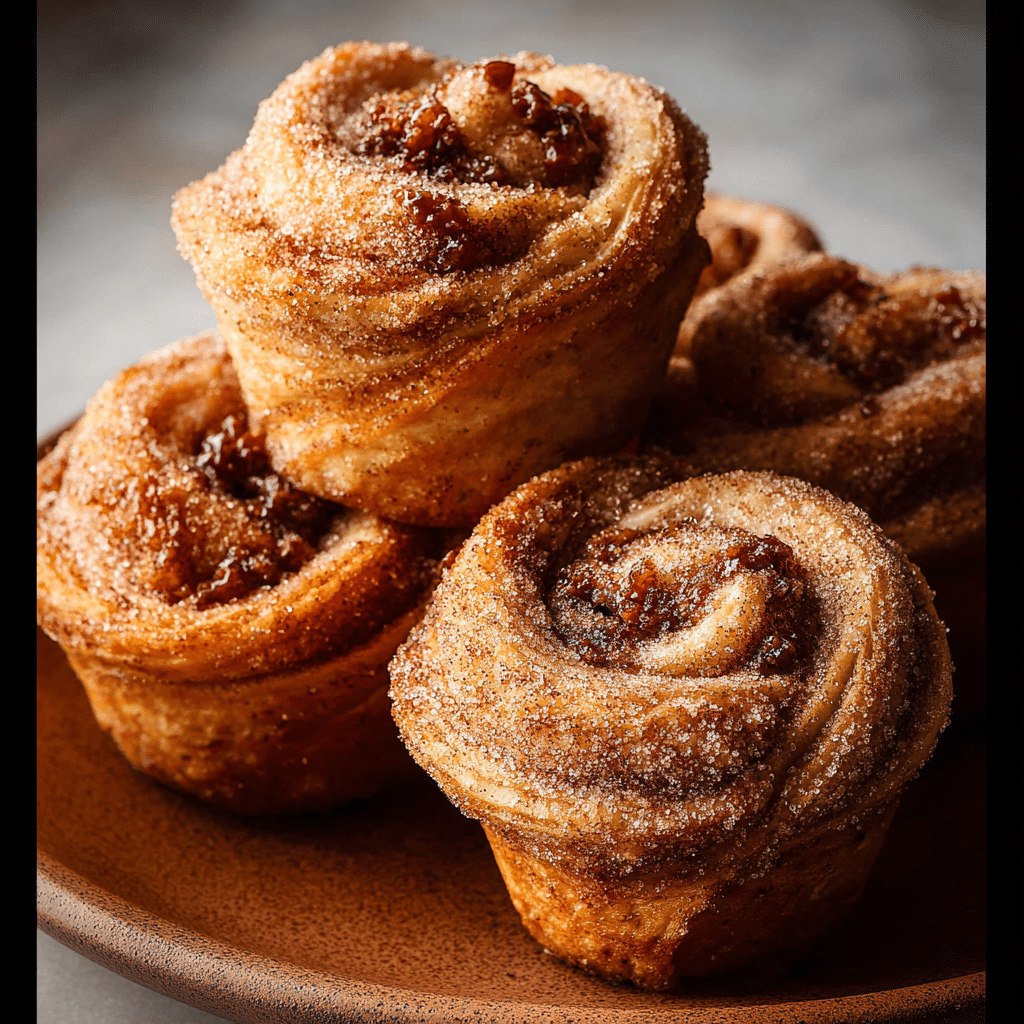 Easy Cinnamon Sugar Cruffins