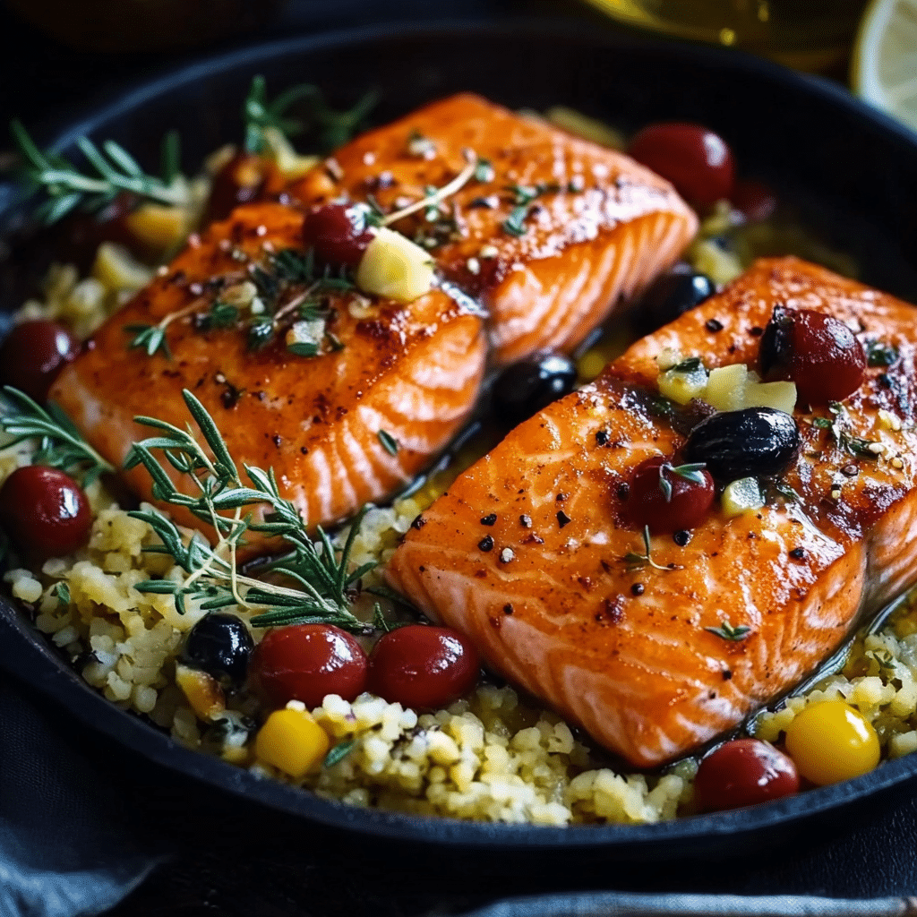 Fresh Mediterranean Salmon