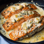 Garlic Butter Parmesan Salmon