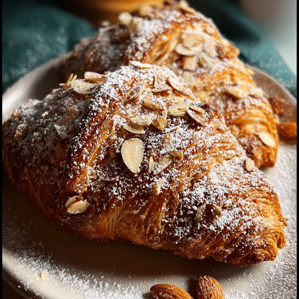Giant Gingerbread Almond Croissant