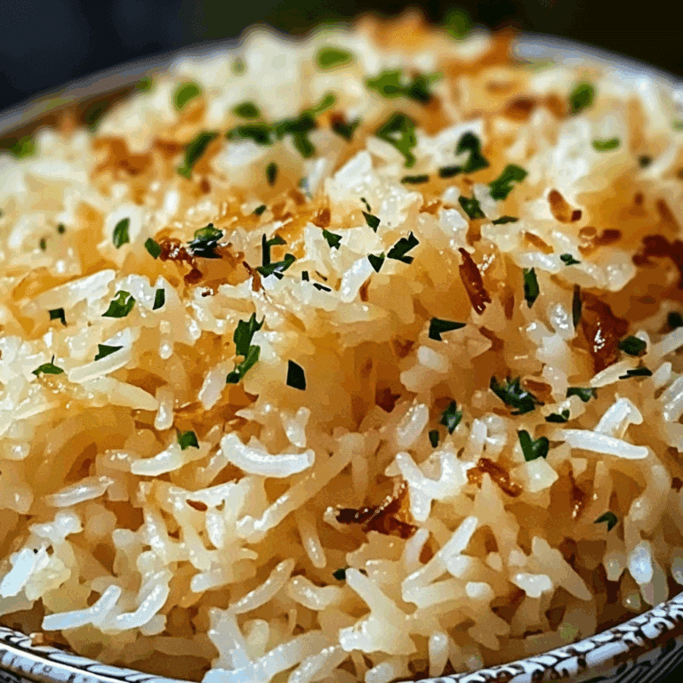 Golden Onion Butter Jasmine Rice