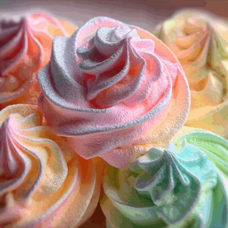 Jello Flavored Meringue Cookies