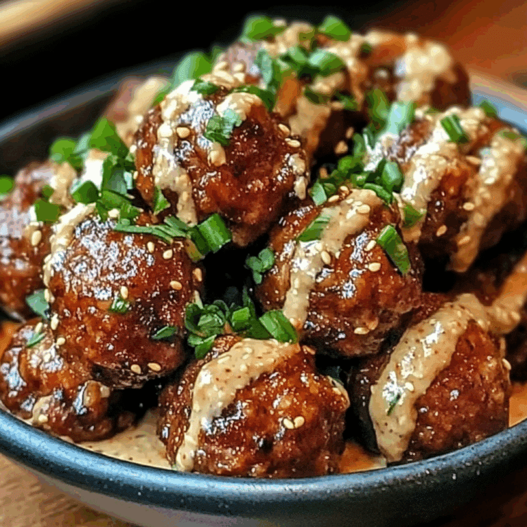 Korean BBQ Meatballs with Spicy Mayo Dip