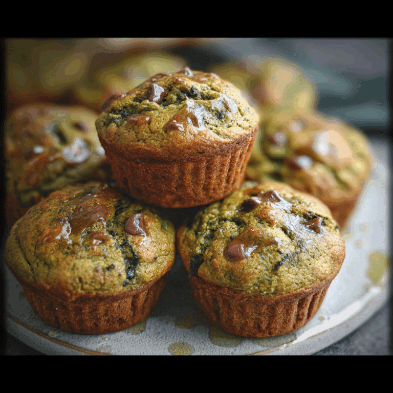 Moist Spinach Muffins