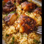 Oven Baked Chicken Rice