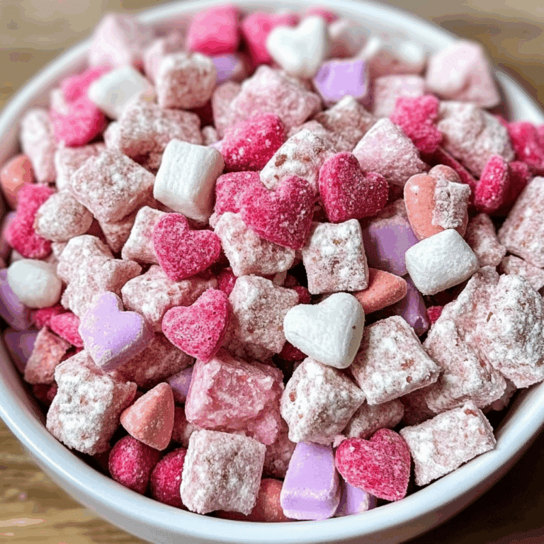 Pink Valentine's Puppy Chow Mix