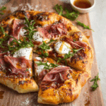 Prosciutto and Honey Burrata Pizza