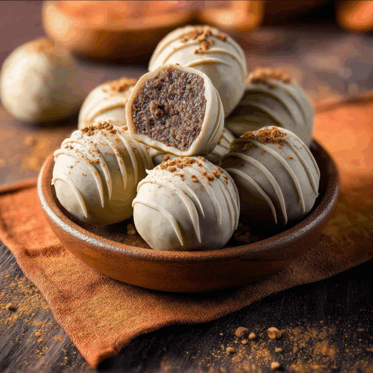 Pumpkin Spice Truffles