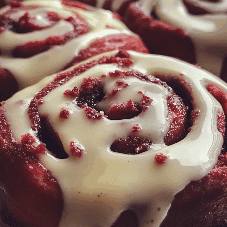 Red Velvet Cinnamon Rolls