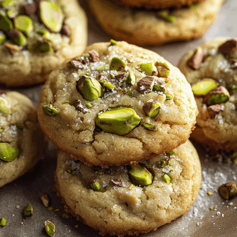 Soft Pistachio Cream Cookies
