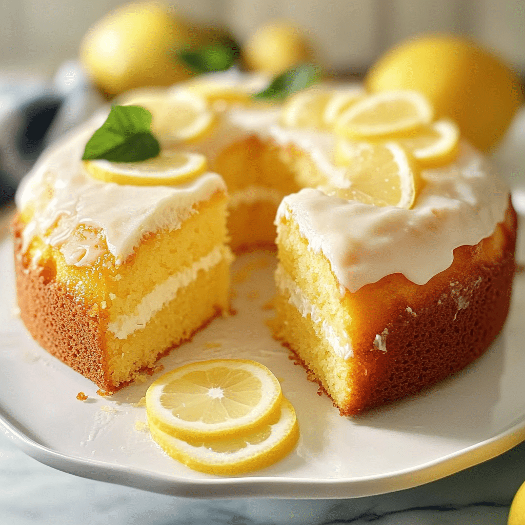 Super Easy Lemonade Cake Recipe