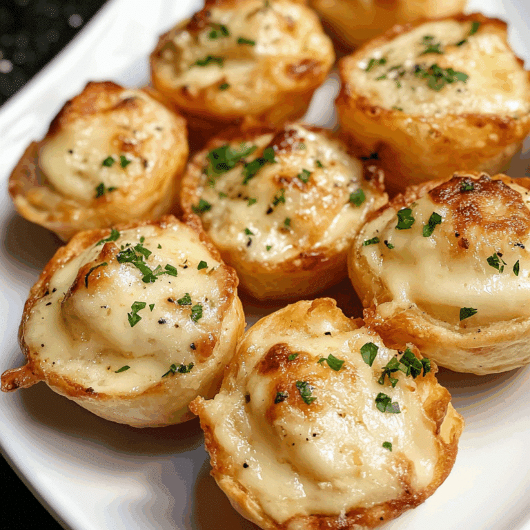 Chicken Alfredo Crazy Puffs