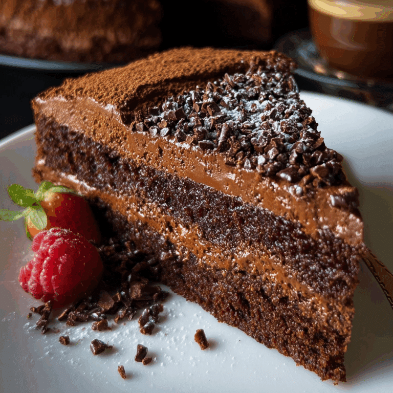 Chocolate Ricotta Cake