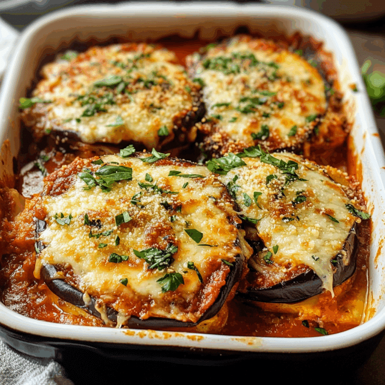 Classic Eggplant Parmesan