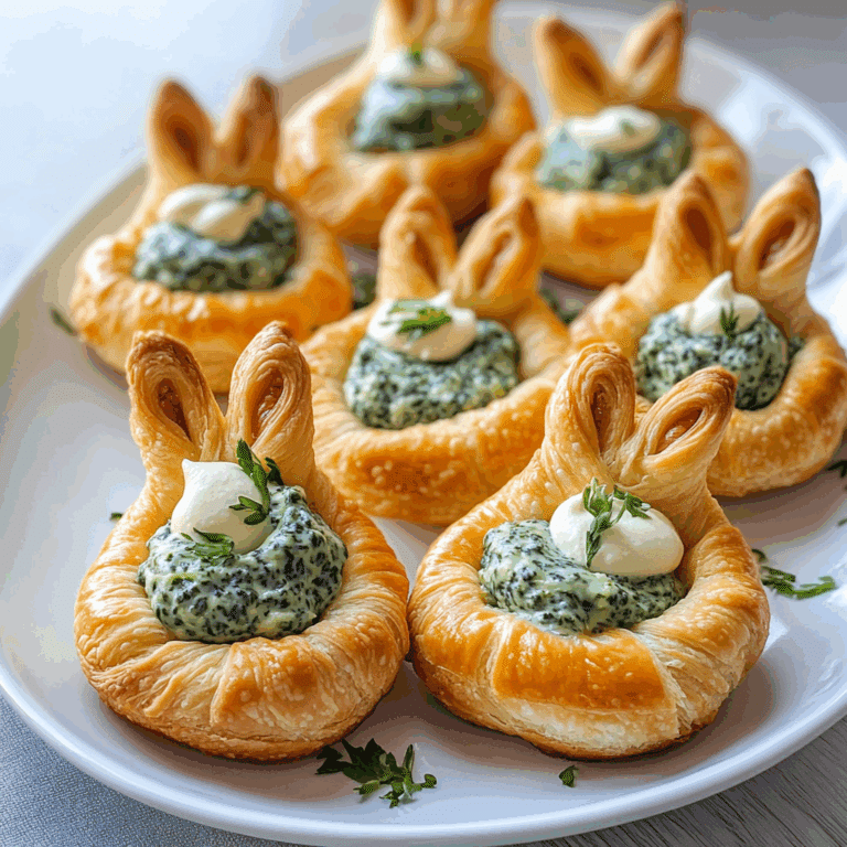 Easter Bunny Crescent Bites