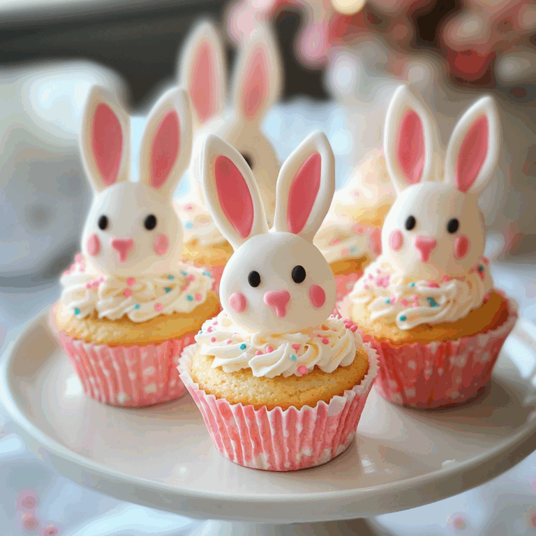 Easter Bunny Cupcakes