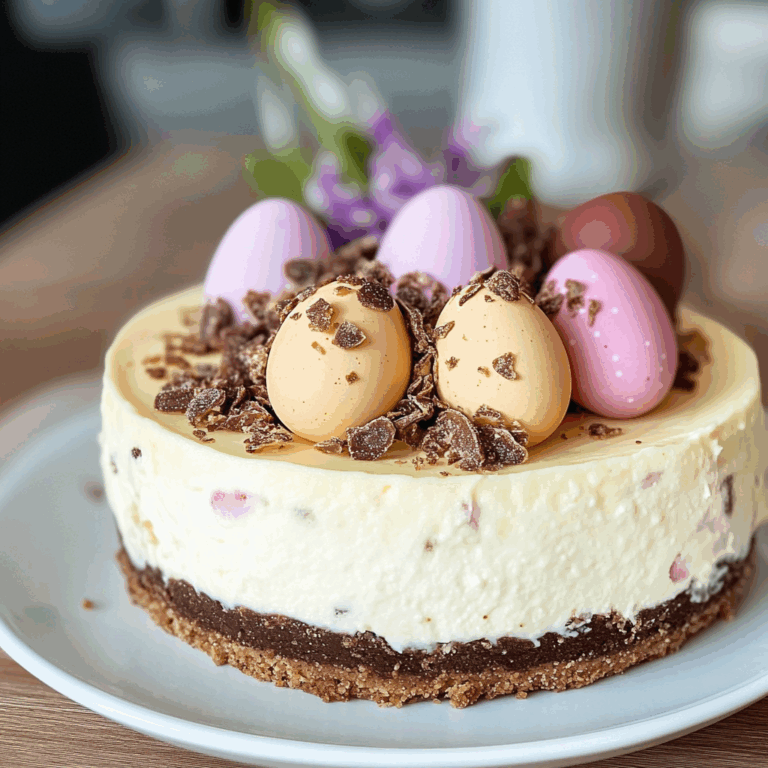 Easter Egg Cheesecake
