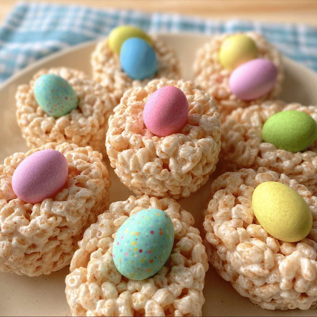 Easter Rice Krispies Eggs