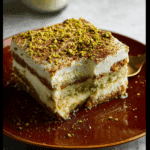 Easy Pistachio Tiramisu No Eggs