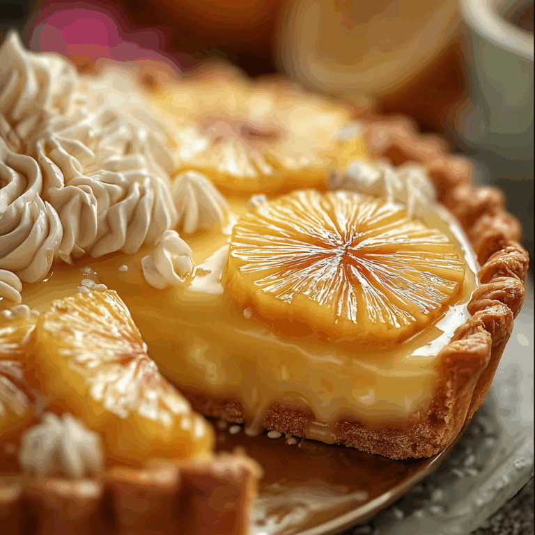 Fluffy Easter Pineapple Pie