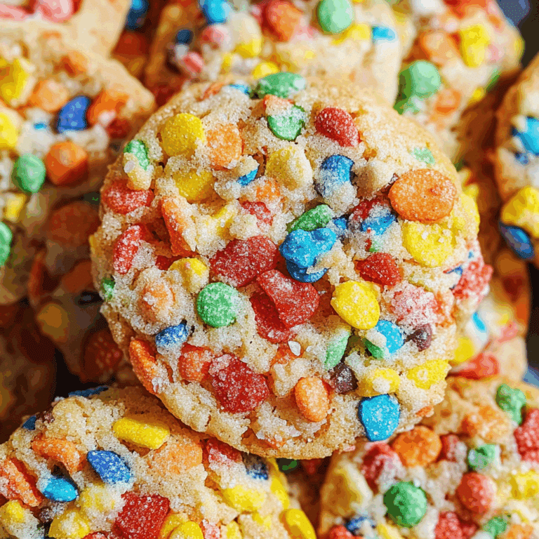 Fruity Pebbles Cookies