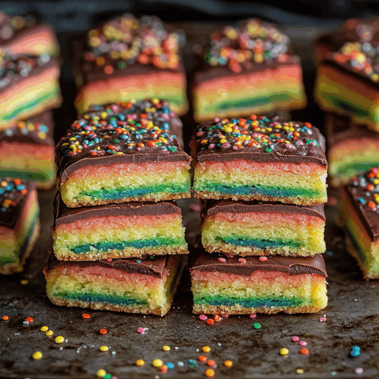 Hidden Rainbow Cookies
