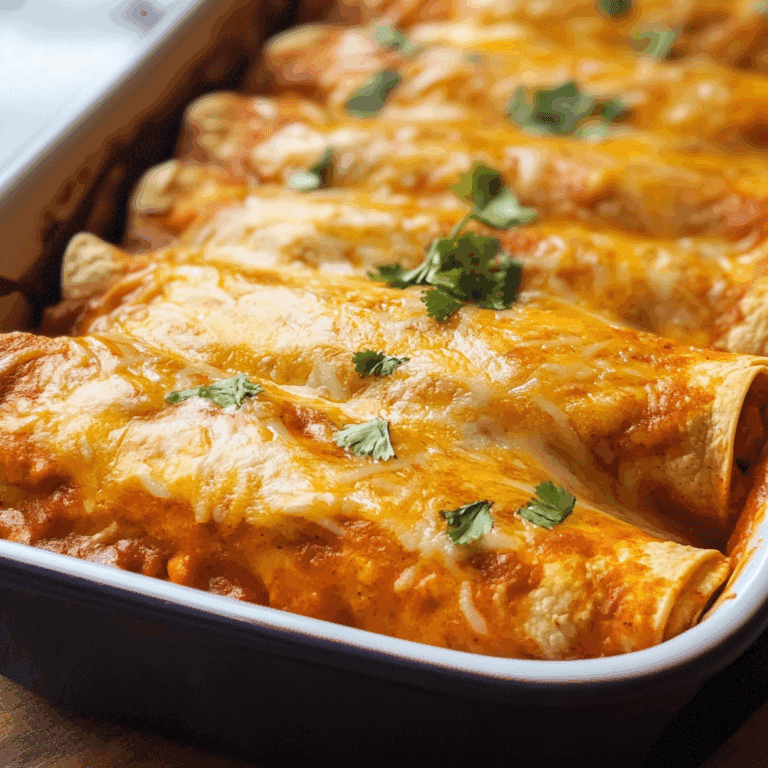 Low-Carb Chicken Enchiladas