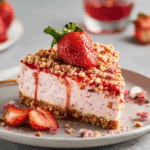Strawberry Crunch Cheesecake