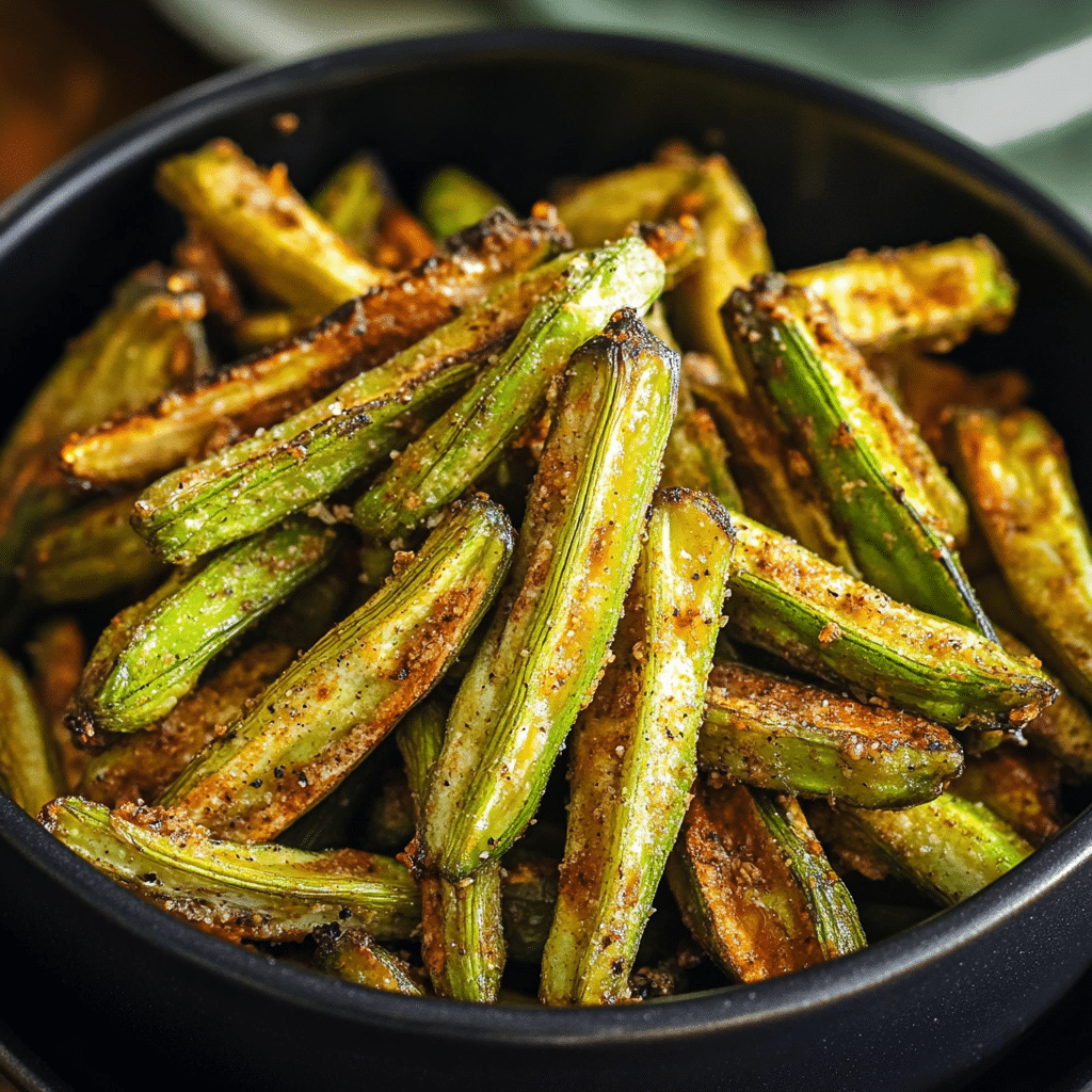 Air Fryer Okra