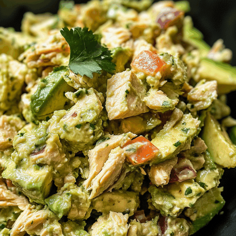 Avocado Tuna Salad Blend