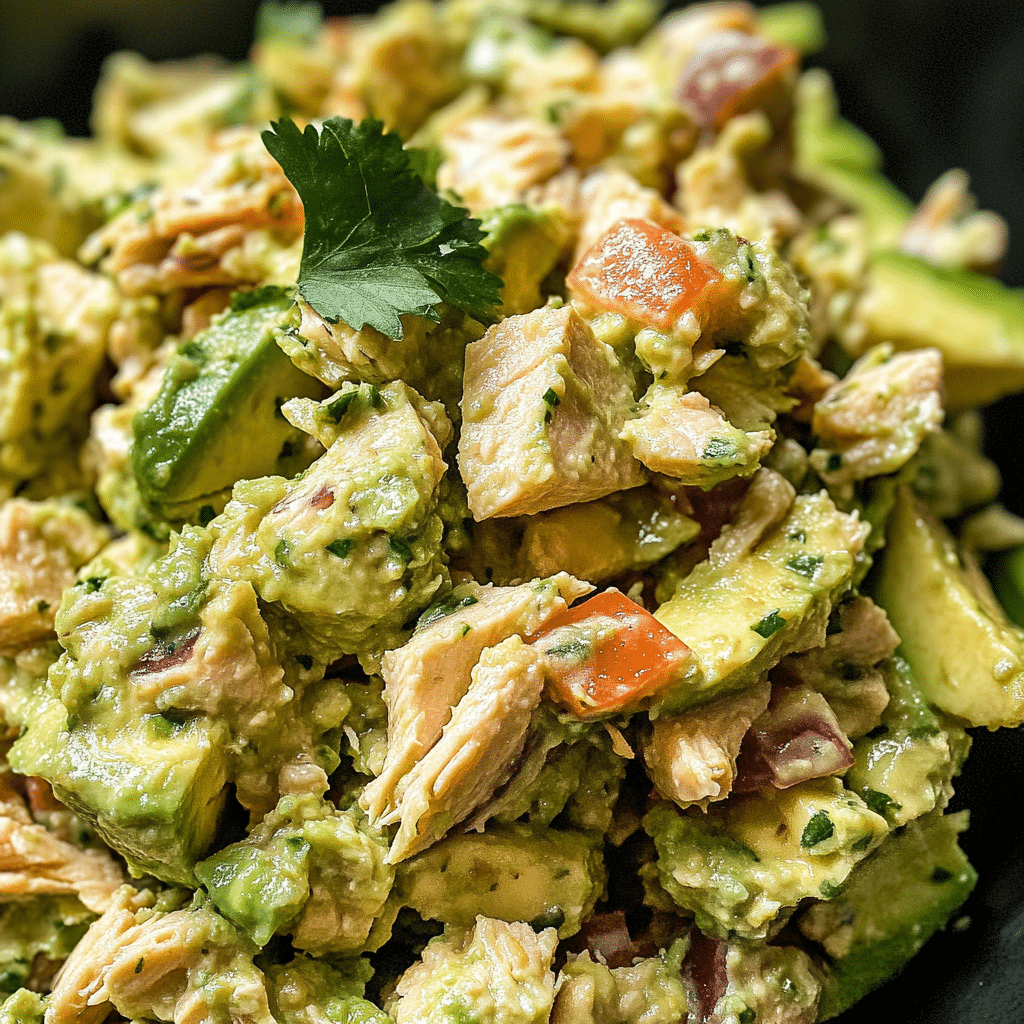 Avocado Tuna Salad Blend