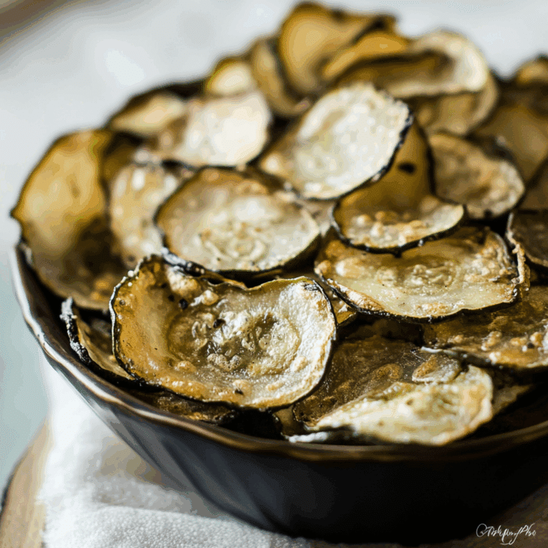Baked Cucumber Chips
