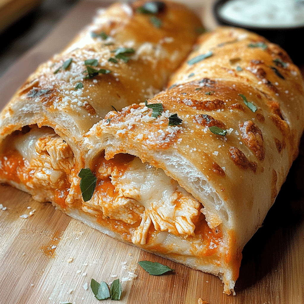 Buffalo Chicken Strombolis