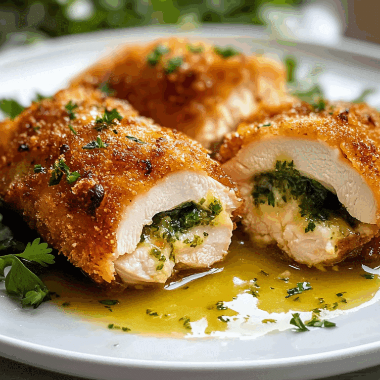 Chicken Kiev with Garlic Butter