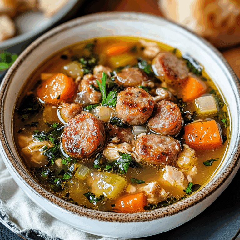 Chicken Sausage Soup